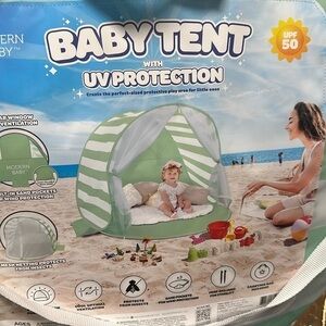 NWT Baby Beach Tent, Baby Pool Tent UV Protection Infant Sun Shelters Beach Tent